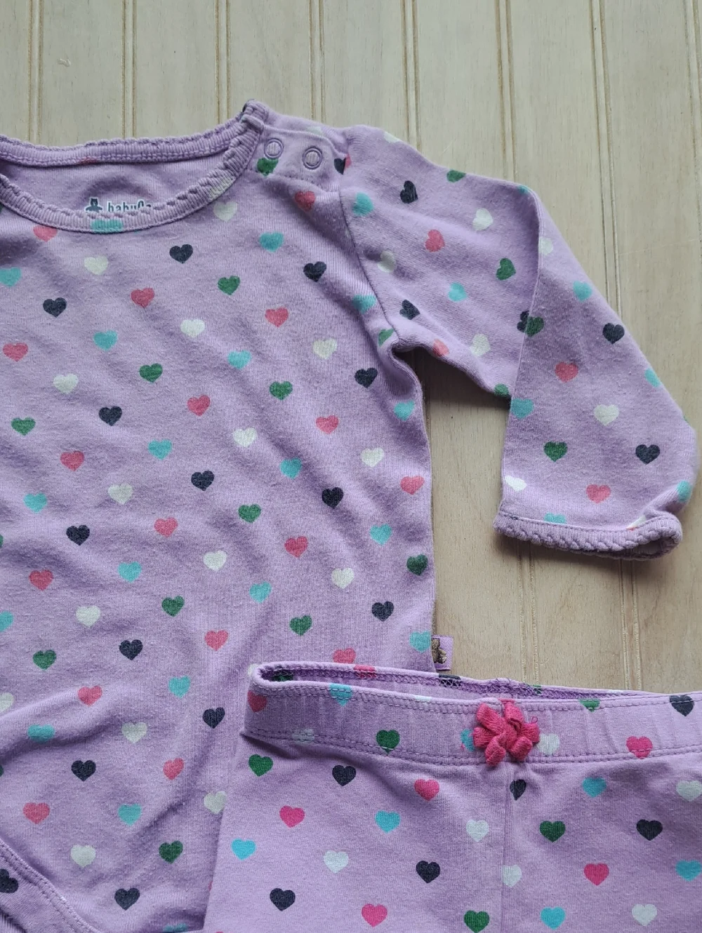 Baby Gap Brannan's Favorites Heart Bodysuit & Leggings Set Infant Comfy Casual